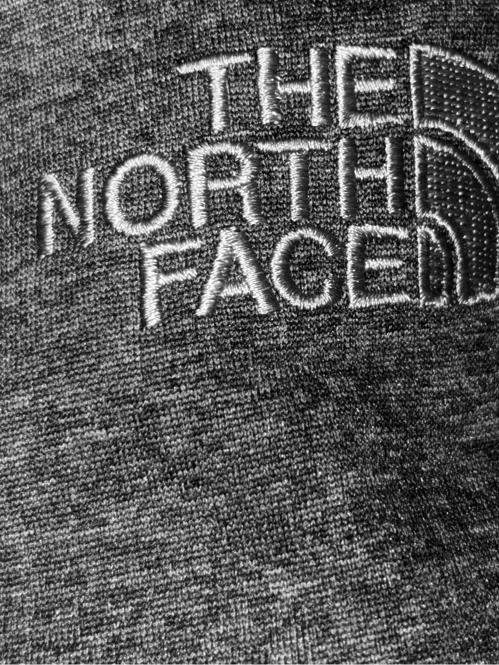 The North Face jacket weather resistant fleece lined charcoal grey zipper XL